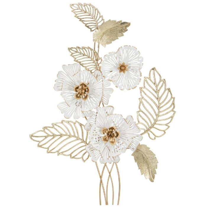 Mauro Ferretti pannello da parete Whity 54x6,4x73,7 cm color oro bianco
