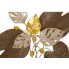 Mauro Ferretti pannello da parete Browy 50,2x5,1x50,2 cm marrone oro