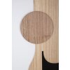 Mauro Ferretti Pannello da parete in MDF Astry 60x2x80 nero naturale