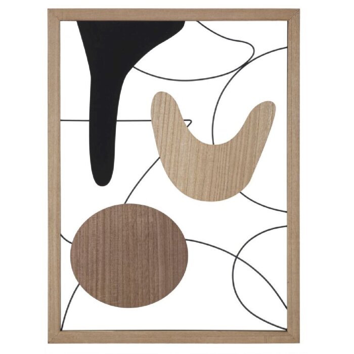 Mauro Ferretti pannello da parete Astroy 60x2x80 in MDF naturale