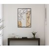 Mauro Ferretti Pannello da parete in MDF David 55x2x80 nero naturale