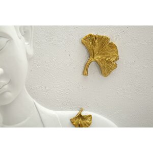 Mauro Ferretti pannello da parete Buddha 46x5,7x55,5 oro bianco