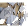 Mauro Ferretti pannello da parete pesce mare 91x3x33,5 cm multicolore