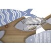 Mauro Ferretti pannello da parete pesce mare 91x3x33,5 cm multicolore