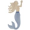 Mauro Ferretti pannello da parete Sirena 30,5x2x60 cm blu naturale