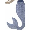 Mauro Ferretti pannello da parete Sirena 30,5x2x60 cm blu naturale