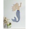 Mauro Ferretti pannello da parete Sirena 30,5x2x60 cm blu naturale