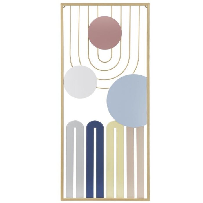 Mauro Ferretti pannello da parete Colourful 37x2x84 cm multicolore