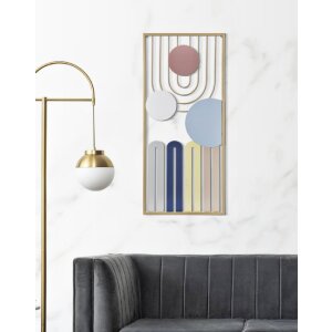 Mauro Ferretti pannello da parete Colourful 37x2x84 cm multicolore