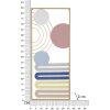 Mauro Ferretti pannello da parete Colourful 37,5x2x84 cm multicolore