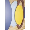 Mauro Ferretti pannello da parete color legno 80x2,5x50 cm multicolore