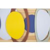 Mauro Ferretti pannello da parete color legno 80x2,5x50 cm multicolore