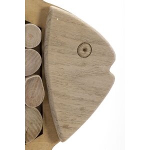 Mauro Ferretti decorazione appesa pesce Natura 42,5x2x28,5 cm naturale