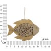 Mauro Ferretti decorazione appesa pesce Natura 42,5x2x28,5 cm naturale