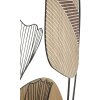 Mauro Ferretti pannello da parete Tali 70x3x100 cm nero marrone