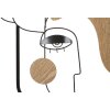 Mauro Ferretti pannello da parete Picassy 38x2x89,5 cm nero marrone