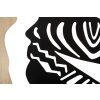 Mauro Ferretti pannello da parete Tribal 53x2x80 cm nero marrone