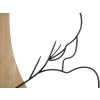 Mauro Ferretti pannello da parete beauty 60x2x90 cm nero marrone