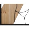 Mauro Ferretti pannello da parete Strip 50x2x90 cm nero marrone