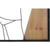 Mauro Ferretti pannello da parete Strip 50x2x90 cm nero marrone
