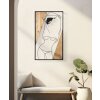 Mauro Ferretti pannello da parete Strip 50x2x90 cm nero marrone