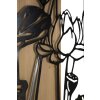 Mauro Ferretti pannello da parete Lotus 60x2x90 cm nero marrone