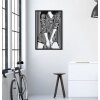 Mauro Ferretti pannello da parete Fashionable 40x1,3x60 cm nero