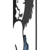 Mauro Ferretti pannello da parete Afef 60x1,3x80 cm nero blu