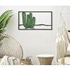 Mauro Ferretti pannello da parete cactus 60x1,3x33 cm verde nero