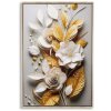 Mauro Ferretti murale Flora con cornice 42x3,5x62 cm multicolore