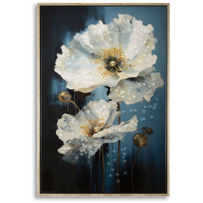 Mauro Ferretti murale Bluey 42x3,5x62 cm blu bianco