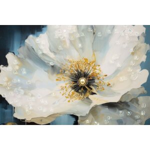 Mauro Ferretti murale Bluey 42x3,5x62 cm blu bianco