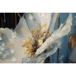 Mauro Ferretti murale Bluey 42x3,5x62 cm blu bianco