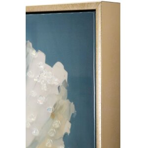 Mauro Ferretti murale Bluey 42x3,5x62 cm blu bianco
