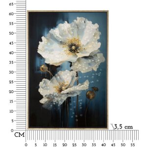 Mauro Ferretti murale Bluey 42x3,5x62 cm blu bianco