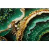 Mauro Ferretti murale Smeraldy 82x4x62 cm verde oro