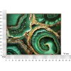 Mauro Ferretti murale Smeraldy 82x4x62 cm verde oro