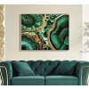 Mauro Ferretti murale Smeraldy 82x4x62 cm verde oro