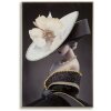 Mauro Ferretti cappello murale Vienna 62x4x92 cm nero oro