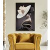Mauro Ferretti cappello murale Vienna 62x4x92 cm nero oro