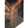 Mauro Ferretti murale bagno bullo 42,5x2,8x82,5 cm nero arancio