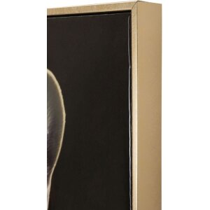 Mauro Ferretti murale Bully 62x4x82 cm nero oro