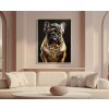 Mauro Ferretti murale Bully 62x4x82 cm nero oro