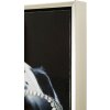 Mauro Ferretti murale Trap 53x3x73 cm nero bianco