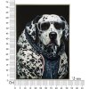 Mauro Ferretti murale Trap 53x3x73 cm nero bianco