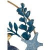 Mauro Ferretti pannello da parete Marine 77x5x63 cm blu oro
