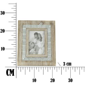 Mauro Ferretti cornice Wody 10x15 cm argento naturale
