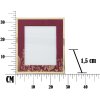Mauro Ferretti cornice Glam 20x25 cm bordeaux oro