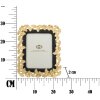 Mauro Ferretti cornice Glam Gink 15x20 cm oro nero