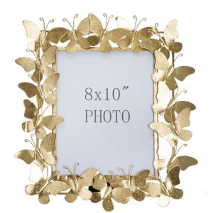 Mauro Ferretti cornice farfalla glam 20x25 cm oro